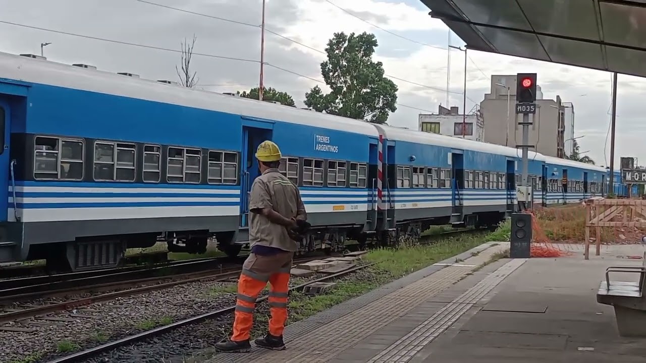 6626 haciendose cargo del primer servicio a luján todas las maniobras en un solo video 🚂 20/11/25