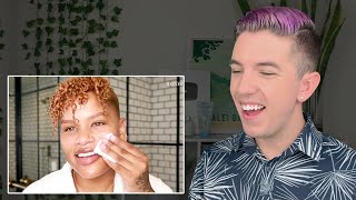 Specialist Reacts To Alissa Ashleys Skin Care Routine