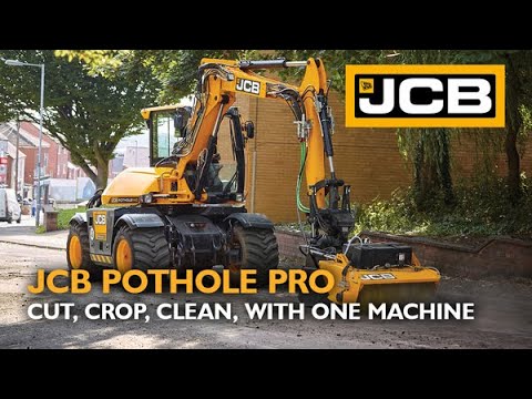 JCB Pothole Pro - Cut, Crop, Clean, With One Machine