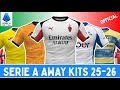 Serie A 2025/26 – All Away Kits Revealed! ⚽👕 #SerieA #FootballKits #AwayKits