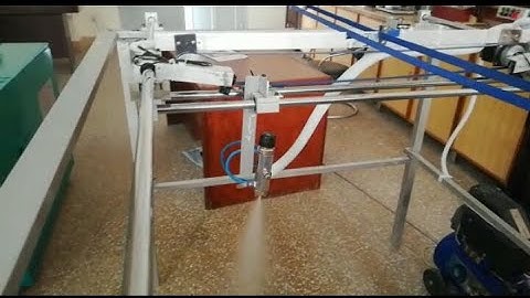 Automatic Spray Painting Machine | Final Year Project UET Peshawar 2021 | Bashir Sons Spray Guns