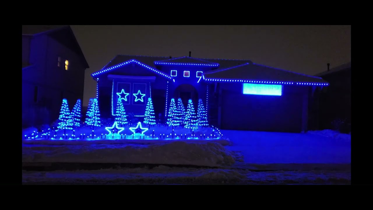 2025 Full of Cheer - Christmas light video with LOR lights