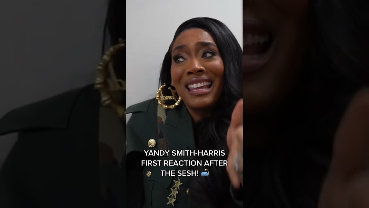YANDY SMITH-HARRIS FIRST REACTION AFTER THE SESH! 🛋️