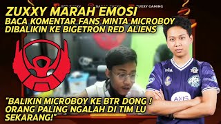 ZUXXY EMOSI BACA KOMENTAR MINTA BALIKIN MICROBOY KE BIGETRON RED ALIENS🔥PUBG MOBILE INDONESIA