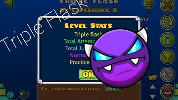 (Mobile) Triple Flask by Experience D (Easy Demon)