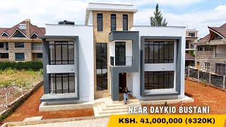 INSIDE KSH. 41,000,000 4 BEDROOM MANSION IN RUIRU KIAMBU❤️#luxury #luxuryhomestour 