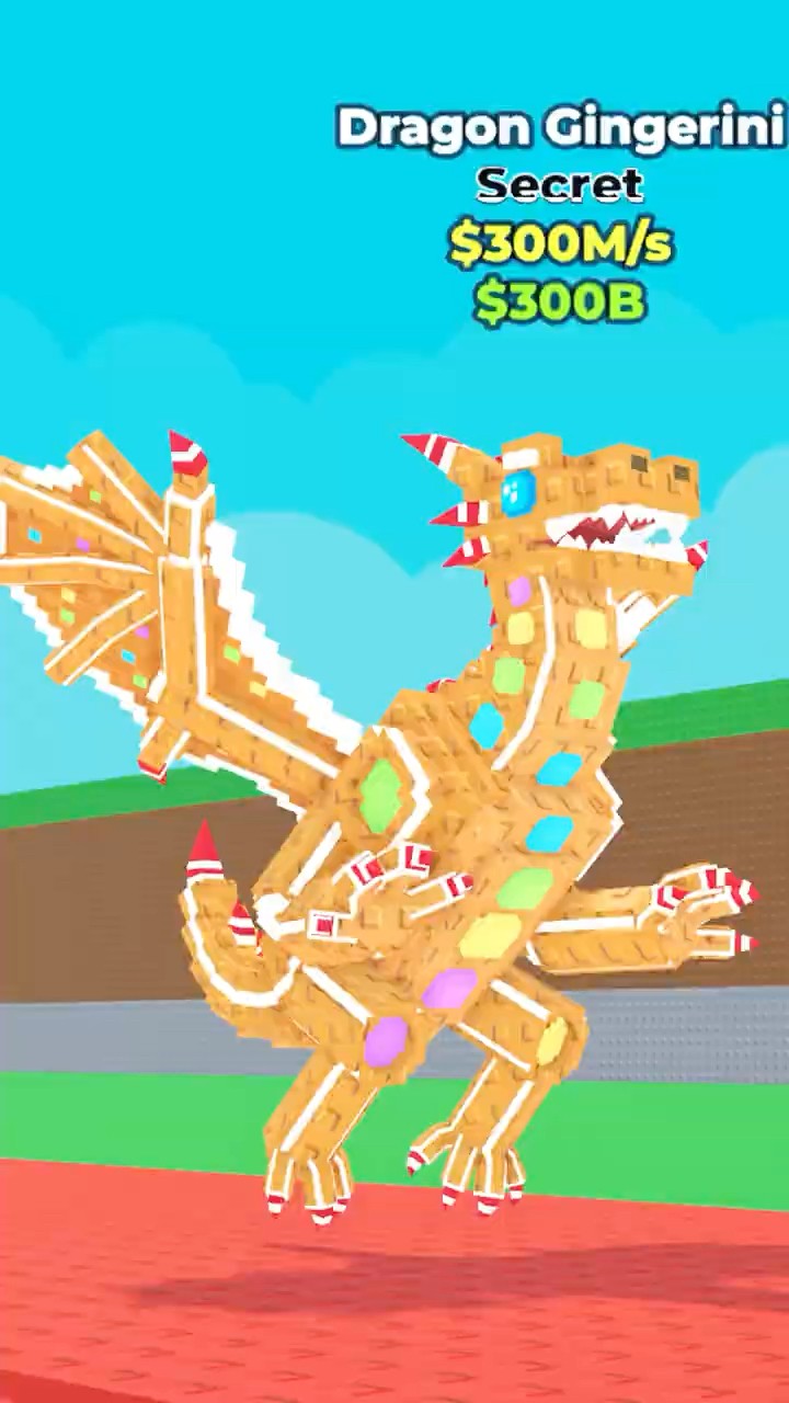 Dragon Gingerini Secret キャラクター New Secret Dragon Gingerini 😱 #roblox #stealabrainrot