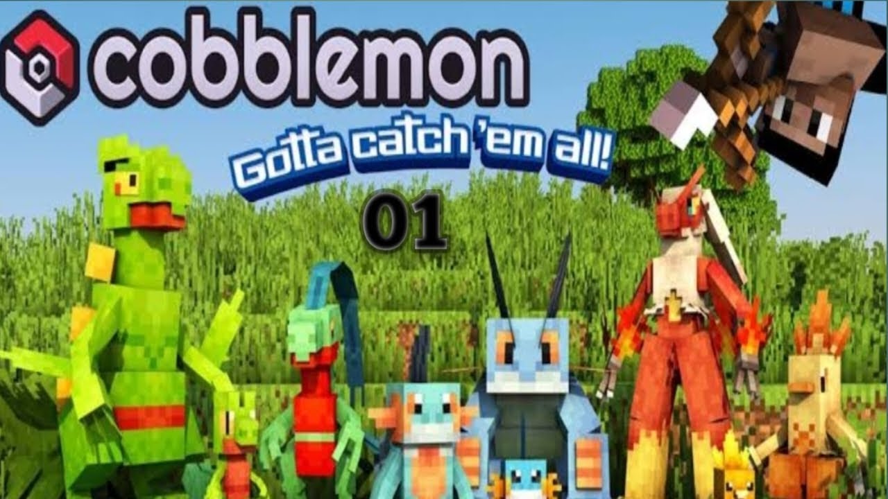 can i survive in this world of pokemons! #1 @cobblemon @minecraft - YouTube