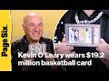Kevin O'Leary wears a $19.2 million basketball card to the 2026 SAG Actor Awards