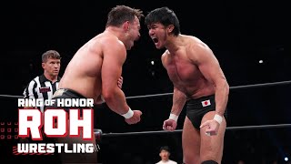Katsuyori Shibata defends his ROH Pure Championship against Alex Coughlin | ROH Honor Club TV 6/1/23