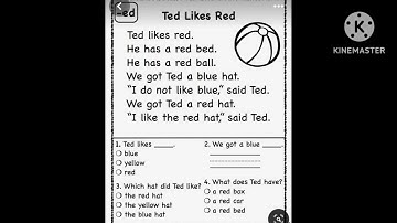 Reading comprehension passage| short passage| short passage with questions and answers