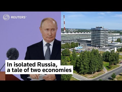 In isolated Russia, a tale of two economies