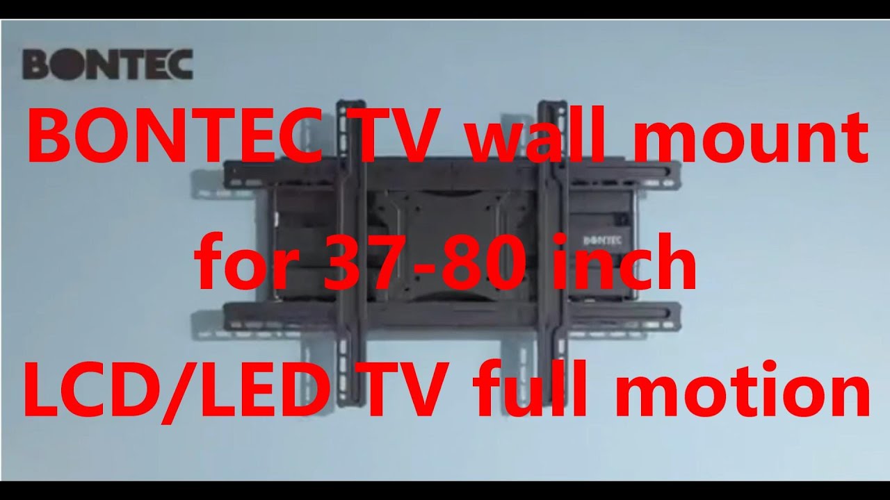 BONTEC TV wall mount Installation Guide for smart TV Wall Mount