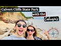 CALVERT CLIFFS STATE PARK VLOG | Southern Maryland Hiking