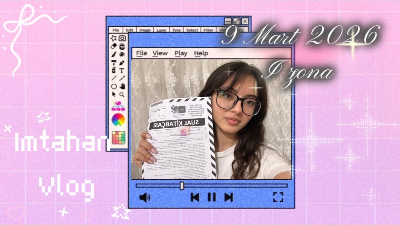 İmtahan Günü Vlog. Buraxılış 9 Mart, 2026. Necə keçdi?
