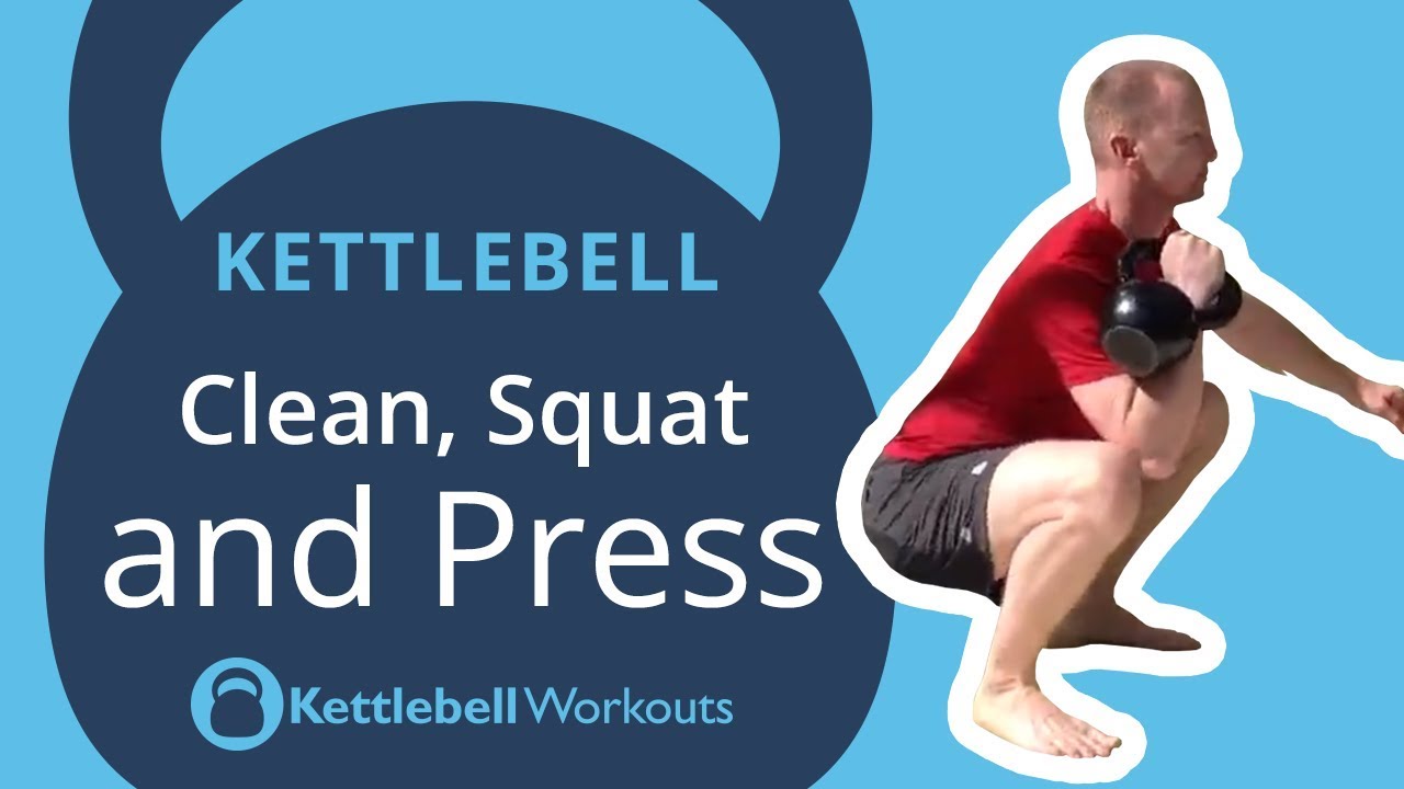 Kettlebell Squat and Press | Quick Demo - YouTube