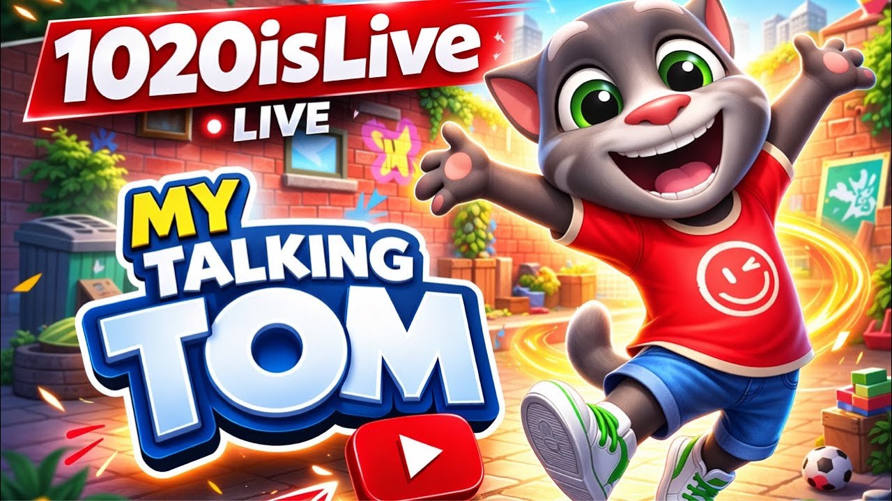 🔴 LIVE 🔴 TOM TALKING TOM #talkingtom #talkingtom2 #trending #live #funnycat #trendingshorts #trend