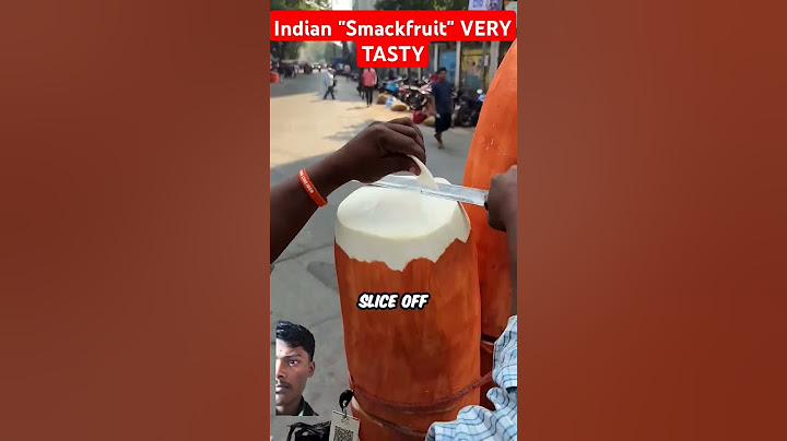 Indian "Smackfruit" || #India #Shorts #viral