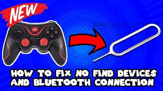 How to Fix not Device found and Bluetooth not Connecting | X3 Wireless Controller