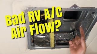 RV TIPS: A/C What to check when you're not getting good airflow!