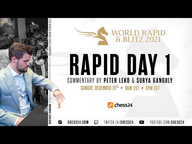 chess24 - World Rapid Chess Championship, Day 1