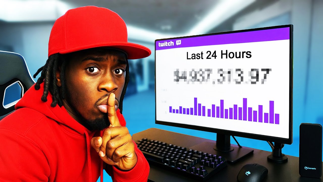 How Much Does Kai Cenat Make In A Day? - YouTube
