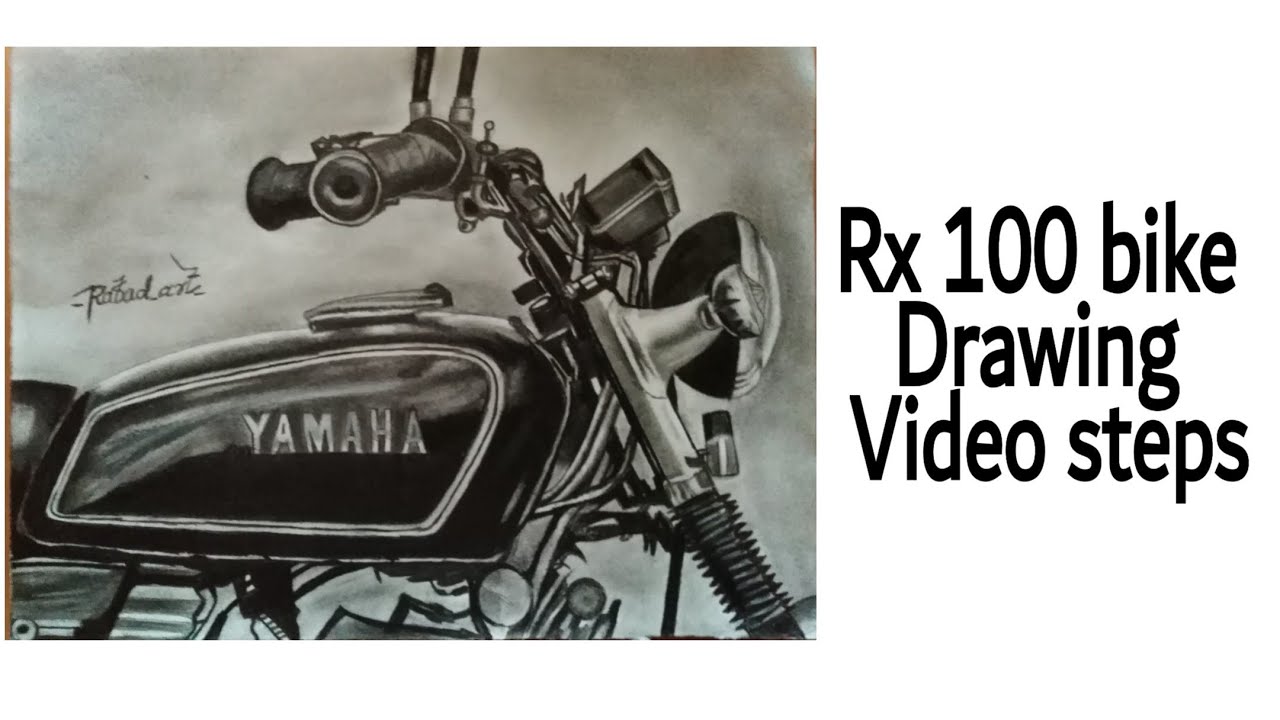3,915 Likes, 9 Comments - RX-💯 (@2_strokers_families) on Instagram:  “@2_strokers_families ❤️ • • #yahama #yamaharx #yam… | Bike sketch, Bike  drawing, Motorbike art