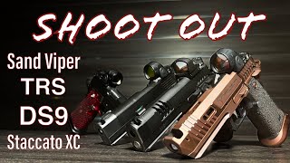 Staccato XC vs Sand Viper vs MPA DS9 vs Nighthawk TRS Comp - Fast Gun Shootout!