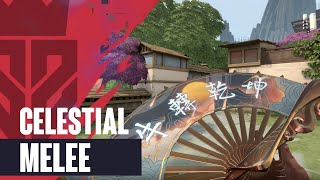 Celestial Knife Skin Showcase (Celestial Fan) - Valorant Celestial Skins