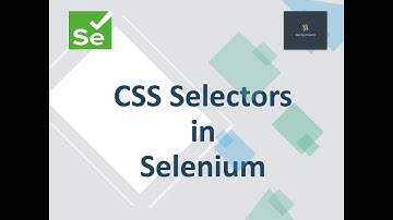 CSS Selectors in Selenium