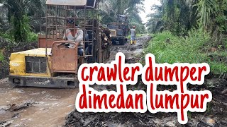 CRAWLER DUMPER BERMAIN LUMPUR||CONYCOM S25A❗❗