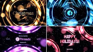 Christmas Wishes Time Typography - Free Festive Text (Ae, Pr, Dr, FCPX) screenshot 4