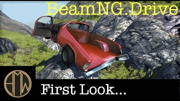 BeamNG.drive - First Look with Logitech G27!