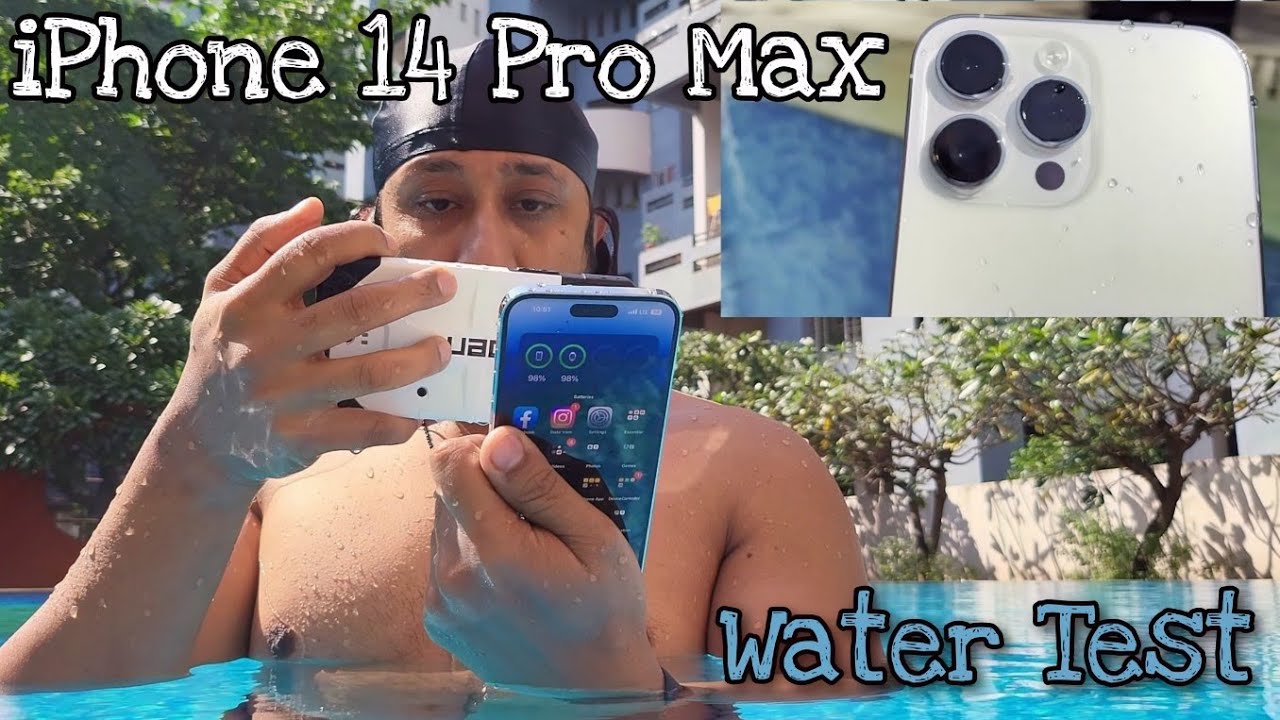 Can I use iPhone 14 in swimming pool?