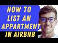 How To List An Appartment On Airnb In 2026 - Full Guide