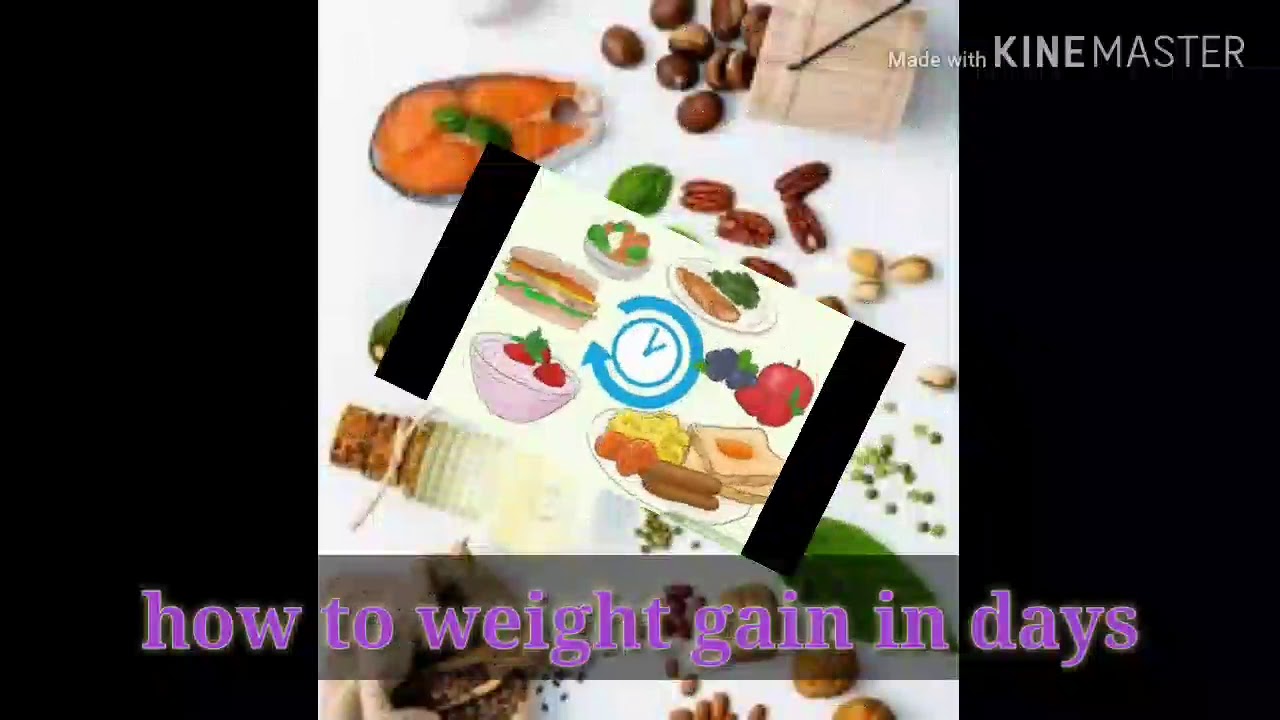 How to weight gain - YouTube