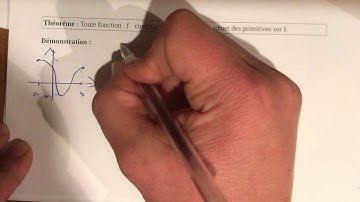 Primitive avec condition initiale