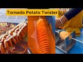 Tornado potato twister in surat gujarat  unique crispy potato fries