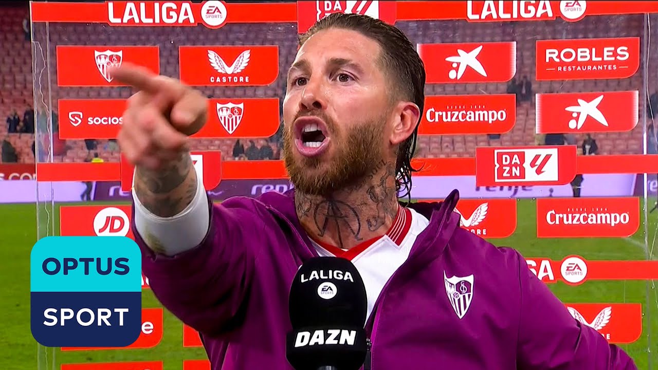 Sergio Ramos BLOWS UP at fans, demanding more respect