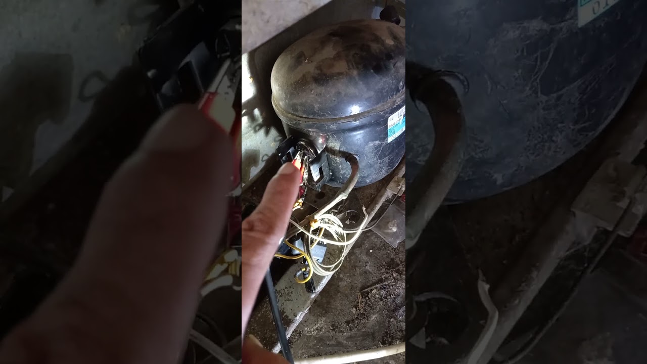 tes kompresor kulkas tanpa relay(ptc)