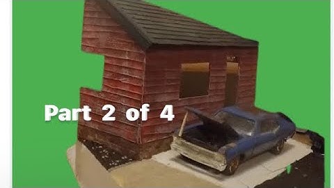 Building a 1972 Chevy Nova diorama, 1/24 scale Part 2 of 4.