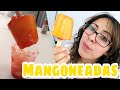 Postre de Cuarentena // Como hacer mangoneadas // Paletas de mango // Paletas de fruta natural