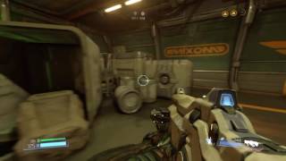 Doom 2016 Advanced Research Complex EASTER EGG - Super Turbo Turkey Puncher 3 Video Game