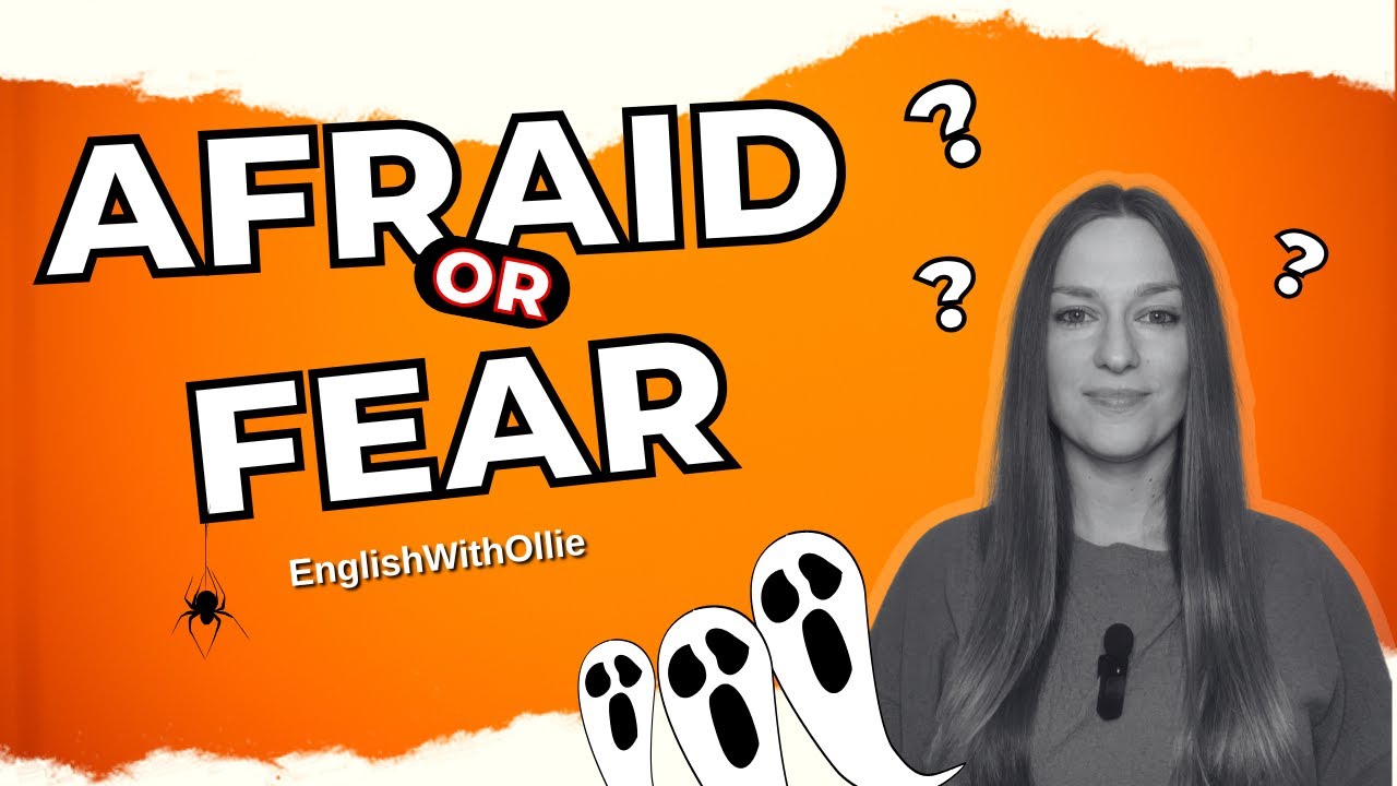 Afraid vs Fear | Stop Making This Common English Mistake - YouTube