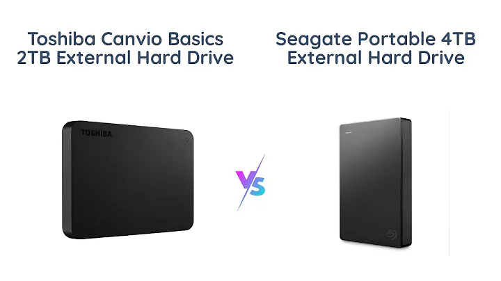 Toshiba Canvio Basics vs Seagate Portable: Which Is Best for You?