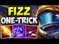 Best fizz onetrick in the world challenger gameplay  challenger fizz mid gameplay  patch 1323