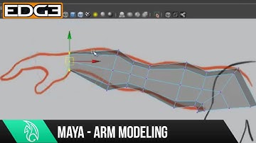 Maya Organic Modeling Tutorial - The Arm HD