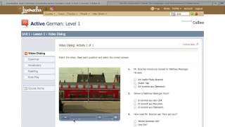 Livemocha Profile and Exercises screenshot 1