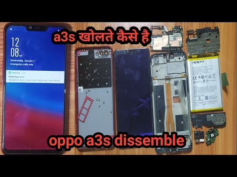 oppo a3s disassembly||oppo a3s ko kaise khole||oppo a5 disassembly