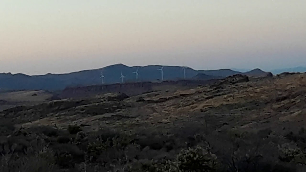 Wind farm in Kingman, Arizona YouTube